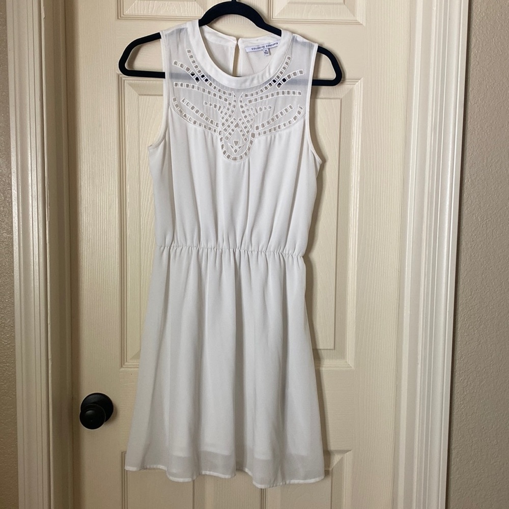 White dress size M